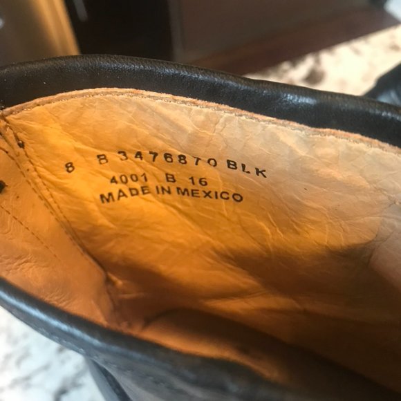 Frye Women's Harness Short Black Ankle Boot sz 8 - Picture 5 of 7